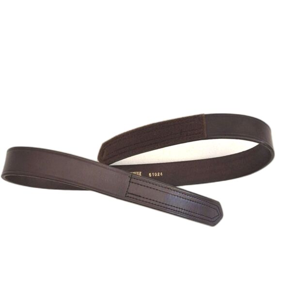 Duluth Trading Co. Belt Mens 34 Buckle-less Brown Leather - Picture 3 of 10